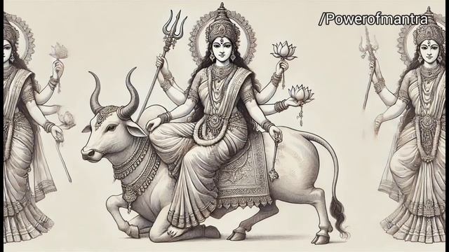 Om Devi Shailaputryai Namaha 108 times