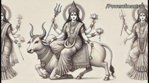 Om Devi Shailaputryai Namaha 108 times