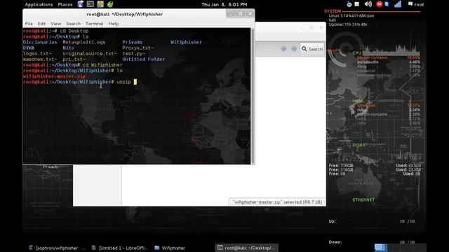 حصريا شرح اختراق الويفي بأداة wifiphisher how to hack wifi with wifiphisher смотреть онлайн