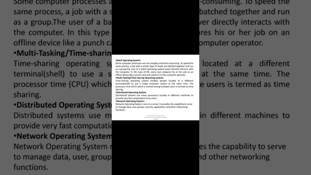 Operating System and Linux Programming, BCA 3rd semester, Lecture 1 смотреть онлайн