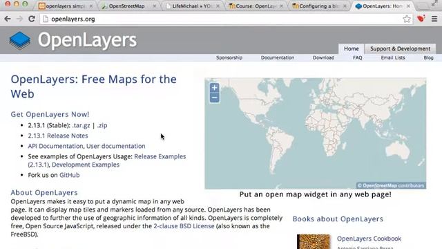 OpenLayers Overview смотреть онлайн