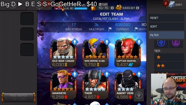 Alpha Arena | Marvel Contest of Champions Live Stream смотреть онлайн
