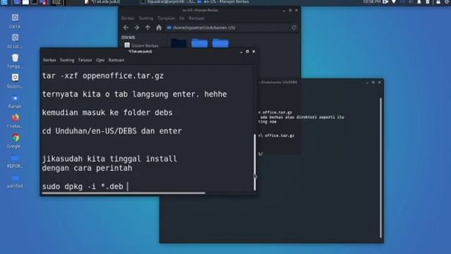 TUTORIAL KALI LINUX - Cara install open office di kali linux смотреть онлайн