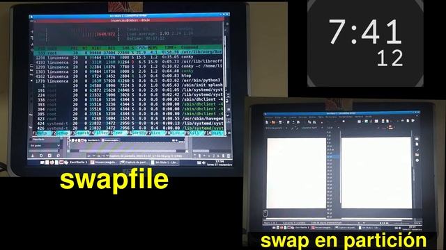 swapfile vs swap en partición ¿Cuál es más rápido? Linux Debian смотреть онлайн