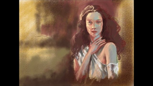 The Girl | first digital drawing using Procreate | By Debayan Chatterjee смотреть онлайн
