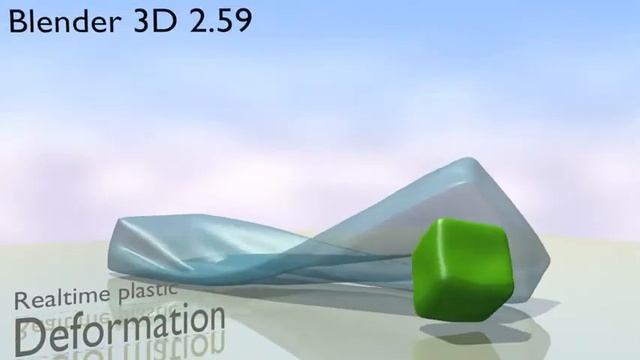 linux-blender-render-elastic-to-plastic-deformation смотреть онлайн