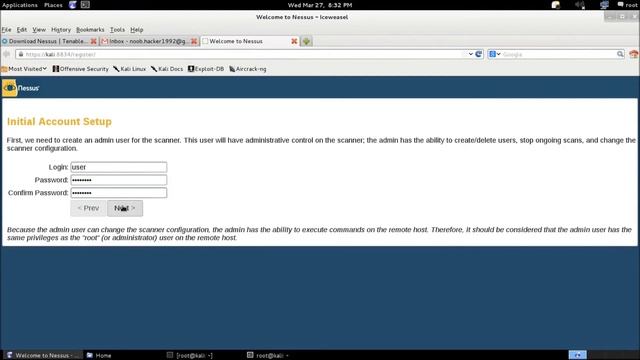 Install Nessus in Kali Linux смотреть онлайн