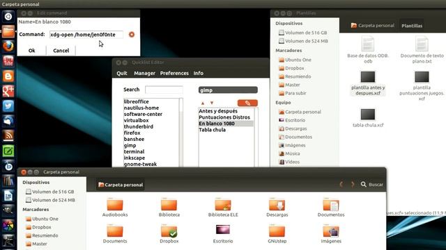 Software Linux: Quicklist Editor смотреть онлайн