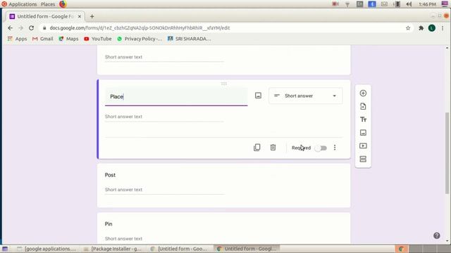 TUTORIAL 35: UBUNTU ICT TUTORIAL || Google Form Part- 1 | Preparation | Sharing | Pdf creation| смотреть онлайн