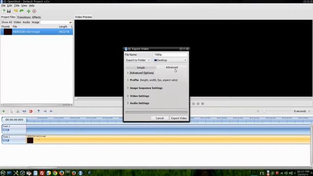 Video optimization for YouTube 1080p Full HD in OpenShot смотреть онлайн