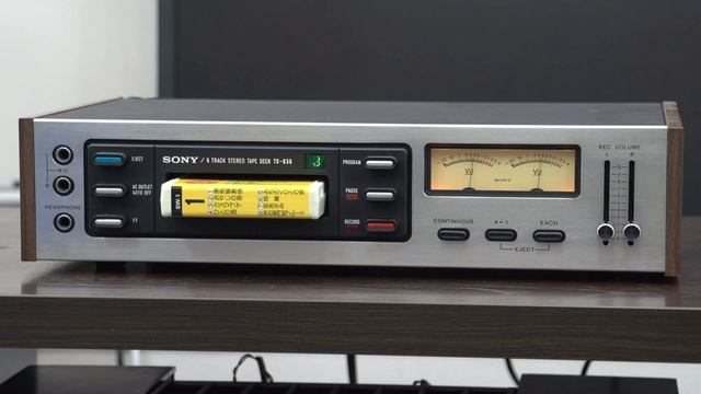 SONY TC-830. 8 Track смотреть онлайн