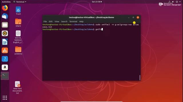 ACL File permission in linux explain step by step (Ubuntu 18.04 LTS) #THF_Server_config_in_linux смотреть онлайн