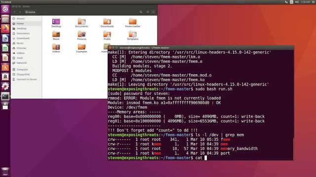 How to Obtain a Memory Image From a Linux Machine Using fmem смотреть онлайн