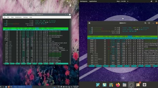 MX Linux 21 (kde) vs Pop! OS 22.04: RAM смотреть онлайн