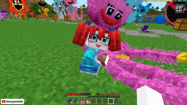 EVERY DOGDAY Poppy Playtime Chapter 3 Smiling Critters ADDON UPDATE in MINECRAFT PE смотреть онлайн