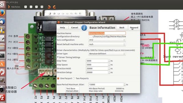 LinuxCNC/Mach3 BOB VFD Konfigurieren Kabelplan смотреть онлайн