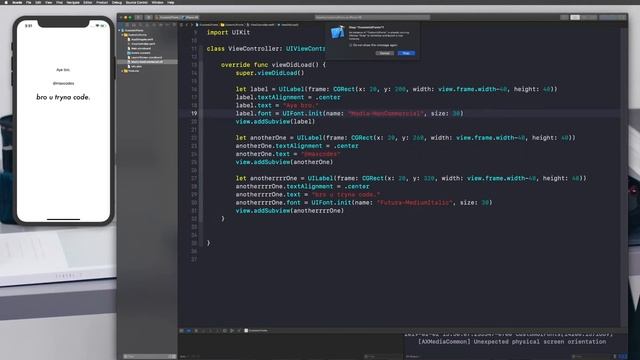 Custom UIFonts - Spice up your iOS App with New Fonts! смотреть онлайн