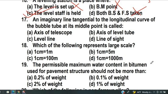 Sub-Engineer, Pradesh Loksewa Aayog Gandaki pradesh Set-2, Answer key and details explanation|| смотреть онлайн