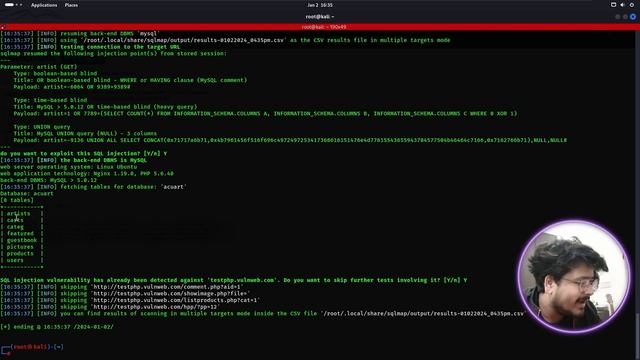 SQLMAP Tutorial in Hindi | How to find SQL injection in any website | CEH Tool смотреть онлайн