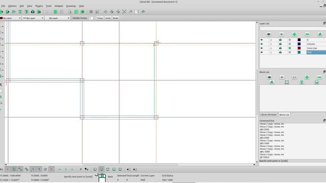 How to Design a House - LibreCAD Tutorial - Part 1 смотреть онлайн