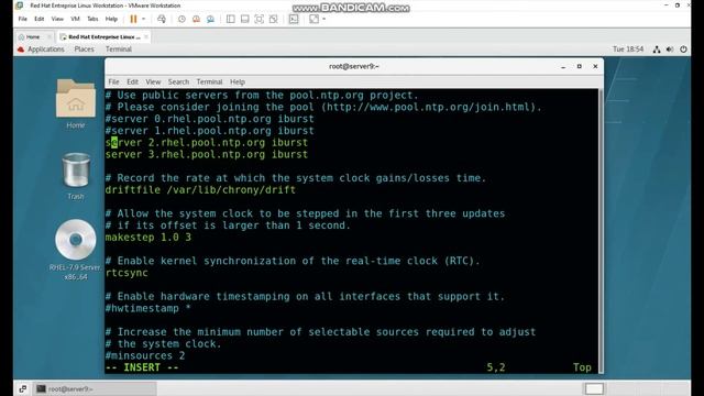 RHCSA 8 :15-Configure NTP Client смотреть онлайн