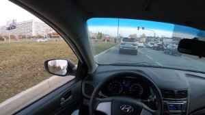 2016 Hyundai Solaris 1.4L (107HP) POV TEST DRIVE