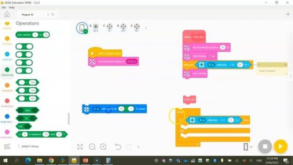 LEGO Education Spike Prime - Line Follow Tutorial