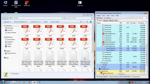 BullGuard Internet Security vs Locky ransomware .lukitus extension смотреть онлайн