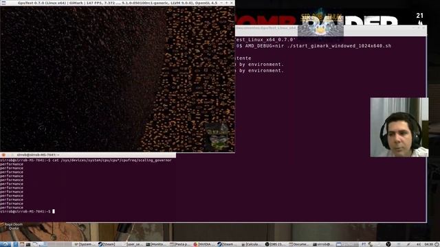Ativando o NIR para Mais Performance em GPU AMD - Benchmark Linux - Leia a Descrição смотреть онлайн