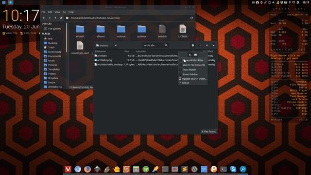 ArchLabs : 81 use catfish to find what you are looking for - even inside a file across many folders смотреть онлайн