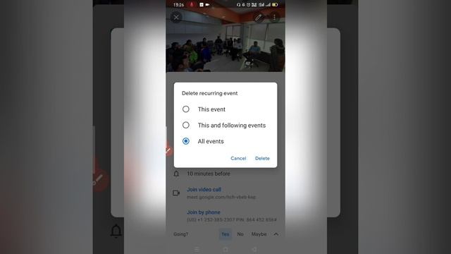How To Delete Recurring Event Google Meet Using Mobile 2023 | Delete All Recurring Google Meeting смотреть онлайн