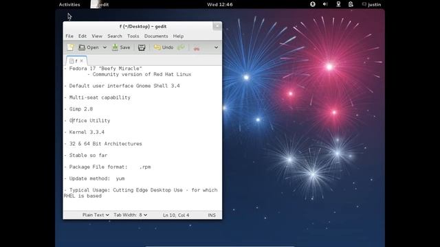 fedora 17 "beefy miracle" review смотреть онлайн