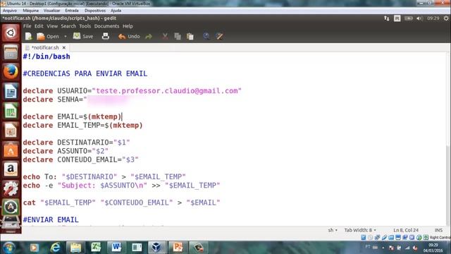 Aula 04 - Construindo uma aplicação em Bash - SSMTP смотреть онлайн