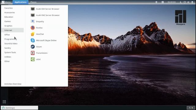 Manjaro 18.0 RC4 Gnome Classic Run Through смотреть онлайн