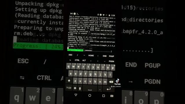 Installing Kali Linux on an android phone - Non root (Fdroid) part two смотреть онлайн