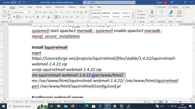 INSTALL MAIL SERVER SQUIRRELMAIL PADA LINUX UBUNTU 20.04 смотреть онлайн