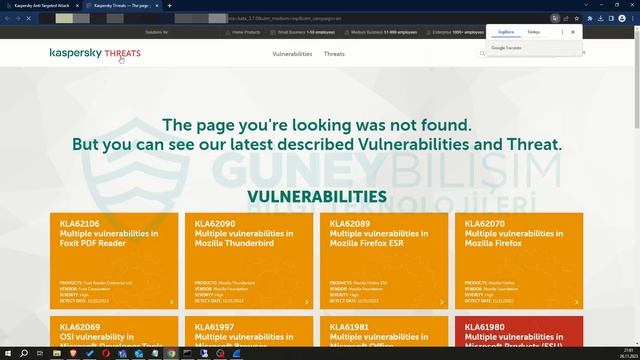 Kaspersky Anti Targeted Attack Platfrom | Genel Tanıtımı #1 смотреть онлайн