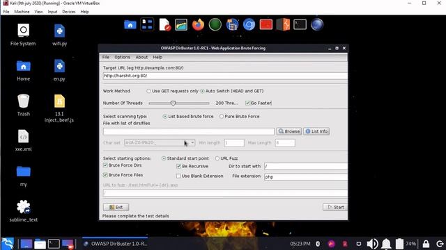 [PRACTICAL]What Is Directory Busting??? Using DirBuster By OWASP [HINDI] смотреть онлайн