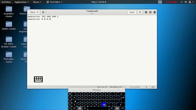 Cara memperbaiki koneksi internet di kali linux | DNS PROBE FINISHED BAD CONFIG смотреть онлайн