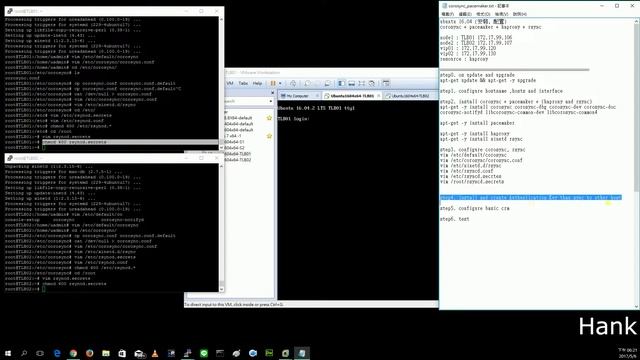 初學者 - Ubuntu16.04 + Corosync + Pacemaker + HAPROXY + RSYNC смотреть онлайн