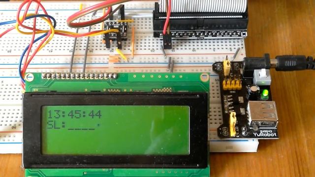 Linux Kernel module working with HD44780 - 20x4 смотреть онлайн