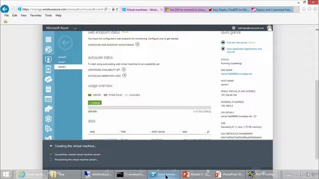 Curso de Azure Iaas Open Source (Video 5) смотреть онлайн