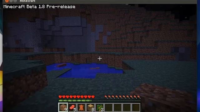 Minecraft screen recorder test on Ubuntu смотреть онлайн
