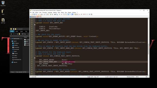 6. OSDev EFI based Bootloader - Keyboard смотреть онлайн