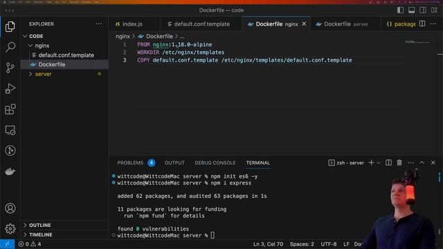 Create a Nginx Reverse Proxy for a Node Server with Docker Compose смотреть онлайн