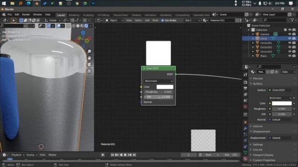 Base Color, Metal, Glass, Gradient Color, Random Color | How to Use Materials Nodes in Blender