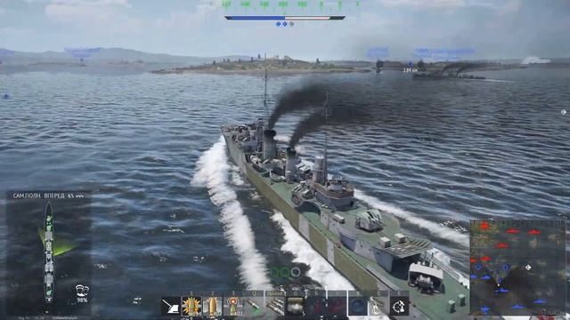 HMS Mohawk в War Thunder смотреть онлайн