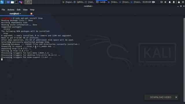 How To Install Htop In Kali Linux смотреть онлайн