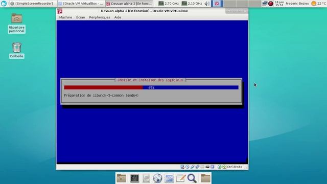 Installation de la Devuan GNU/Linux alpha 2 смотреть онлайн