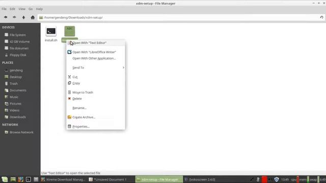 cara Install XDM di linuxmint, IDM free nya linux, windows juga смотреть онлайн